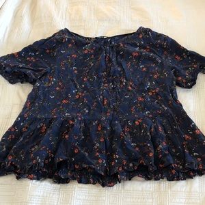 Madewell Peplum Blouse